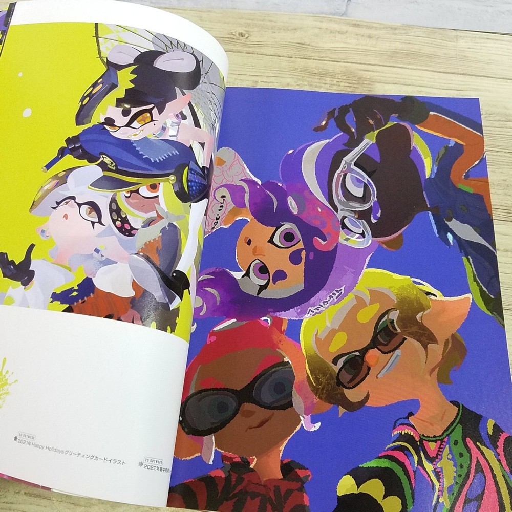 Related Splato3 Ikasu Art 2023 SWITCH Visual Setting Material on f5
