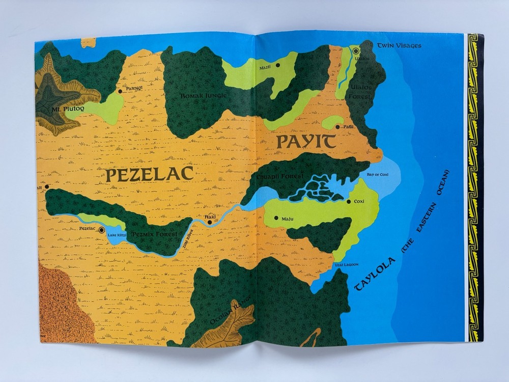 AD&D Forgotten Realms MAZTICA box set - incomplete - please read