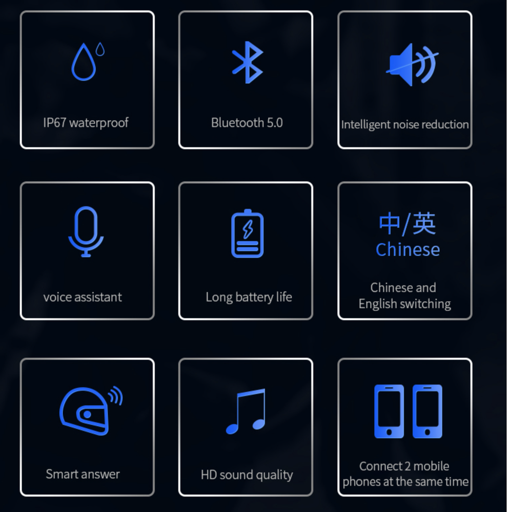 Motorcycle Helmet Bluetooth