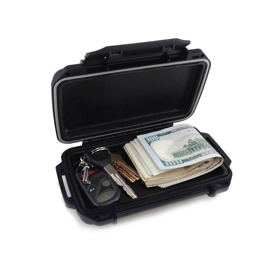 Slim Secret Under Car Compartment - Magnetic Stash Box 164lbs Pull Force