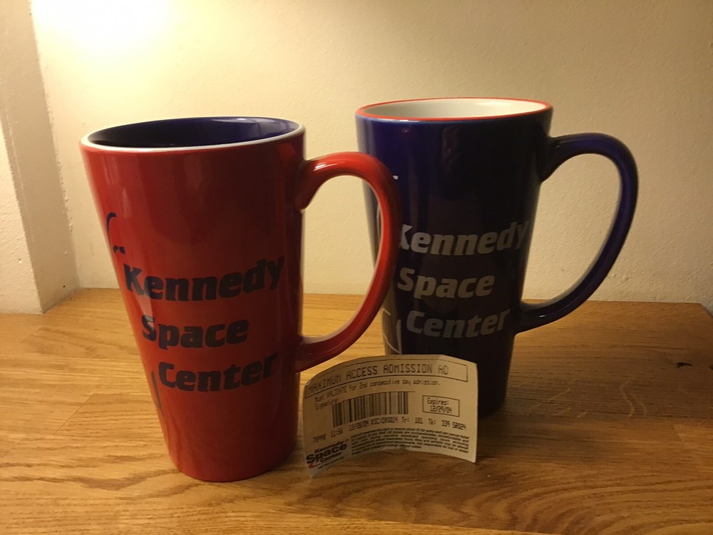 NASA space centre mugs