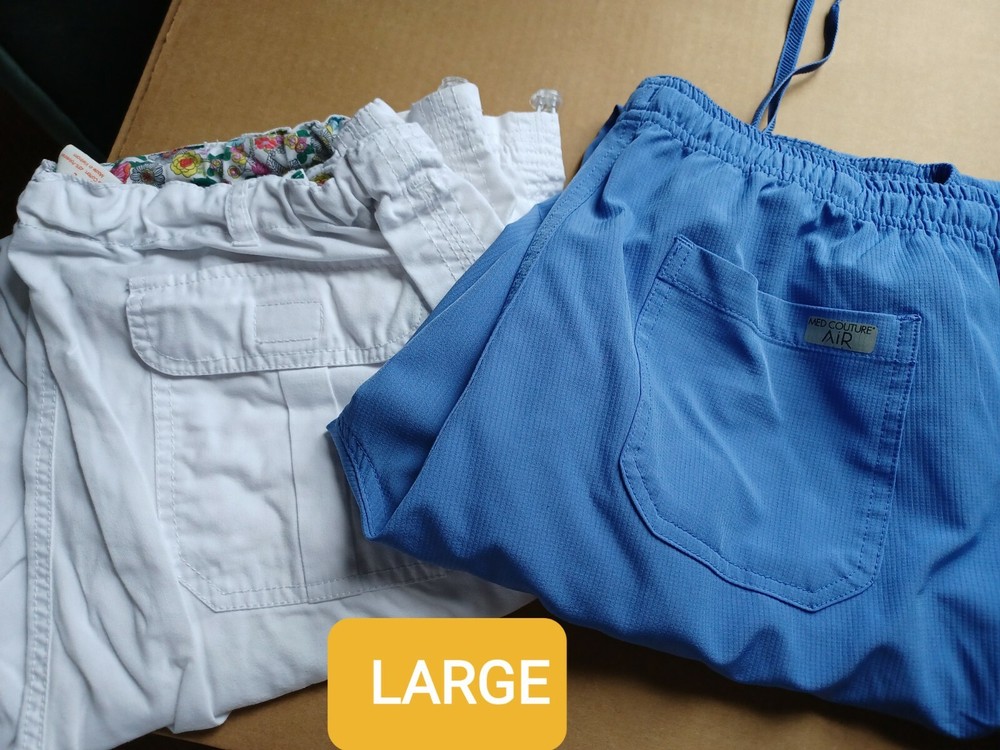 Scrub jackets and pants