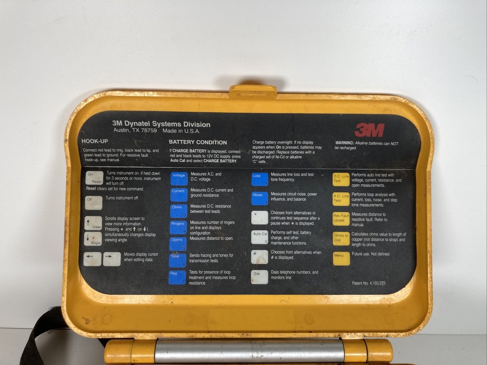 Dynatel 3M 965 Subscriber Loop Analyzer Test Set