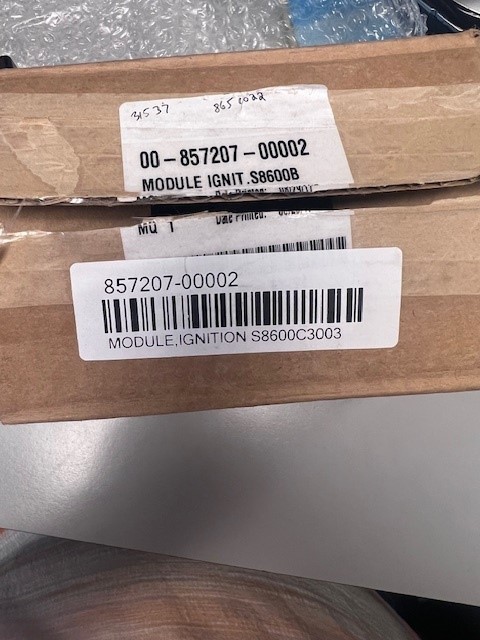 Part# 857207-00002 Module, Ignition for C24DA10 Series