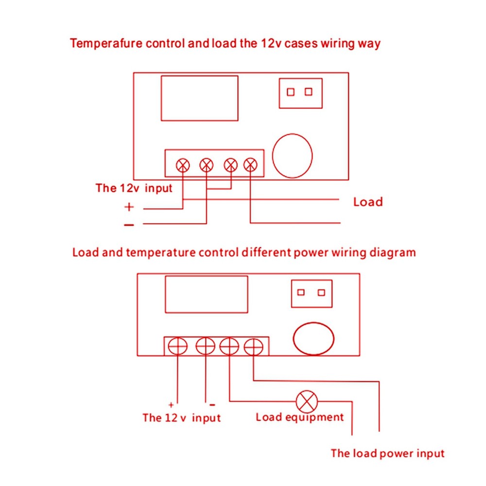 XD-2048 Digital LED Microcomputer Thermostat Switch Temperature Controller WT