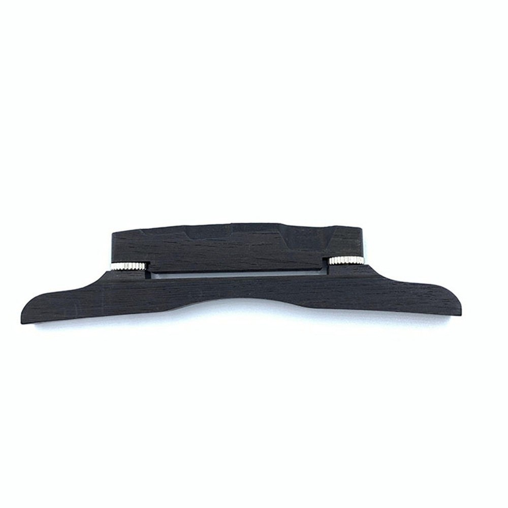 Premium Ebony Mandolin Bridge Height Adjustable for Smooth Playing Experience