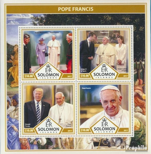 Salomoninseln 4627-4630 Sheetlet (complete issue) unmounted mint / never hinged