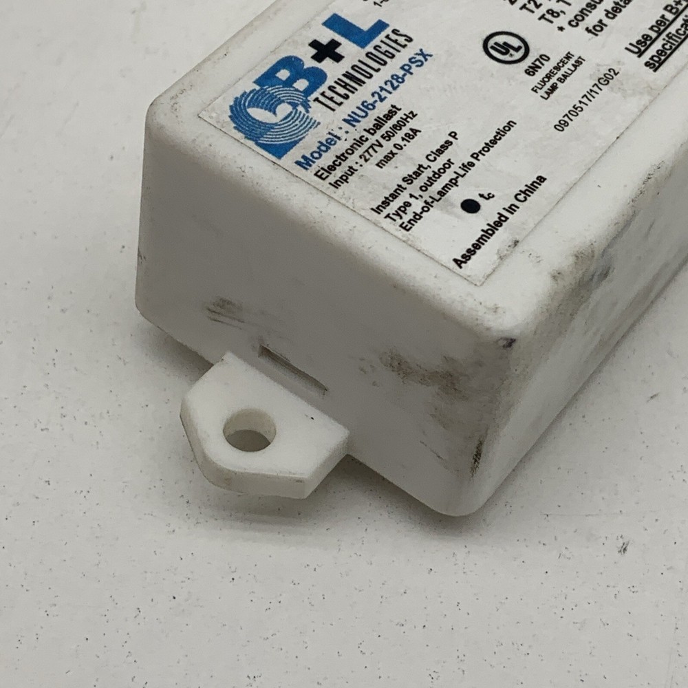 B+L Technologies NU6-2128-PSX Fluorescent 277V Ballast ~~277-VOLTS ONLY!~~