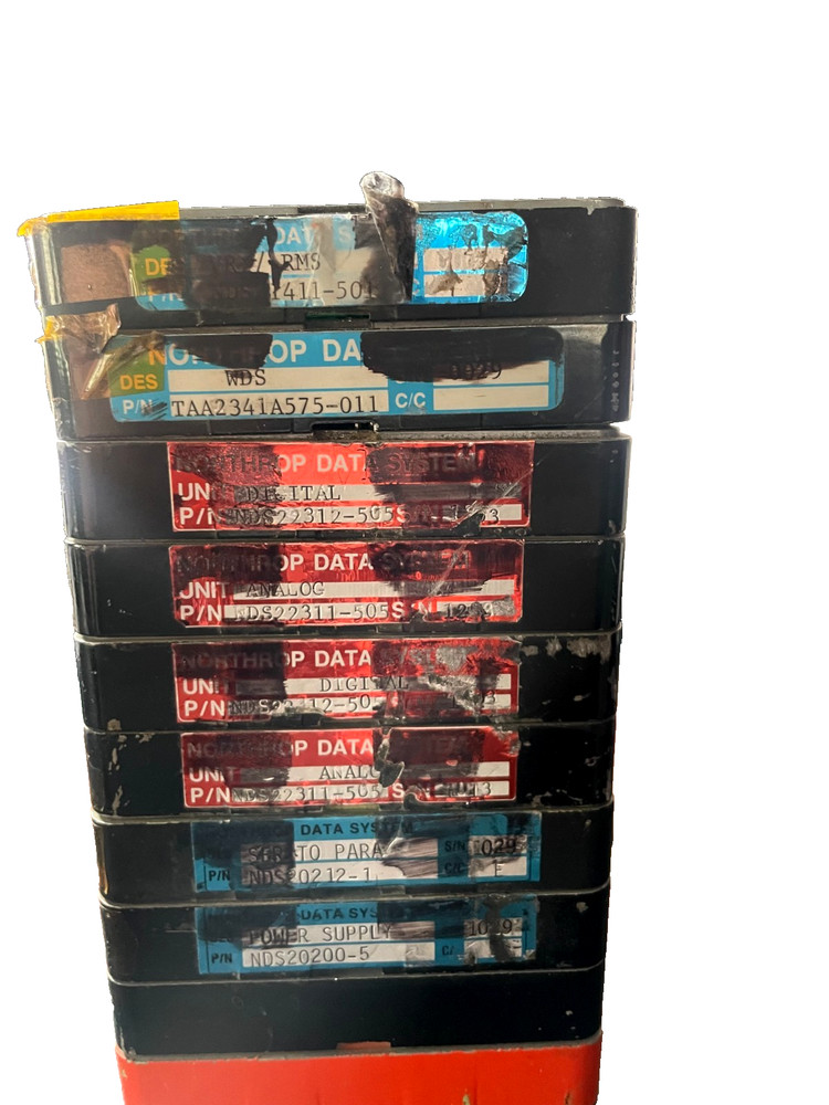 Northrop Master Modular Signal Processing Stack (8-Unit Assembly) SN 001