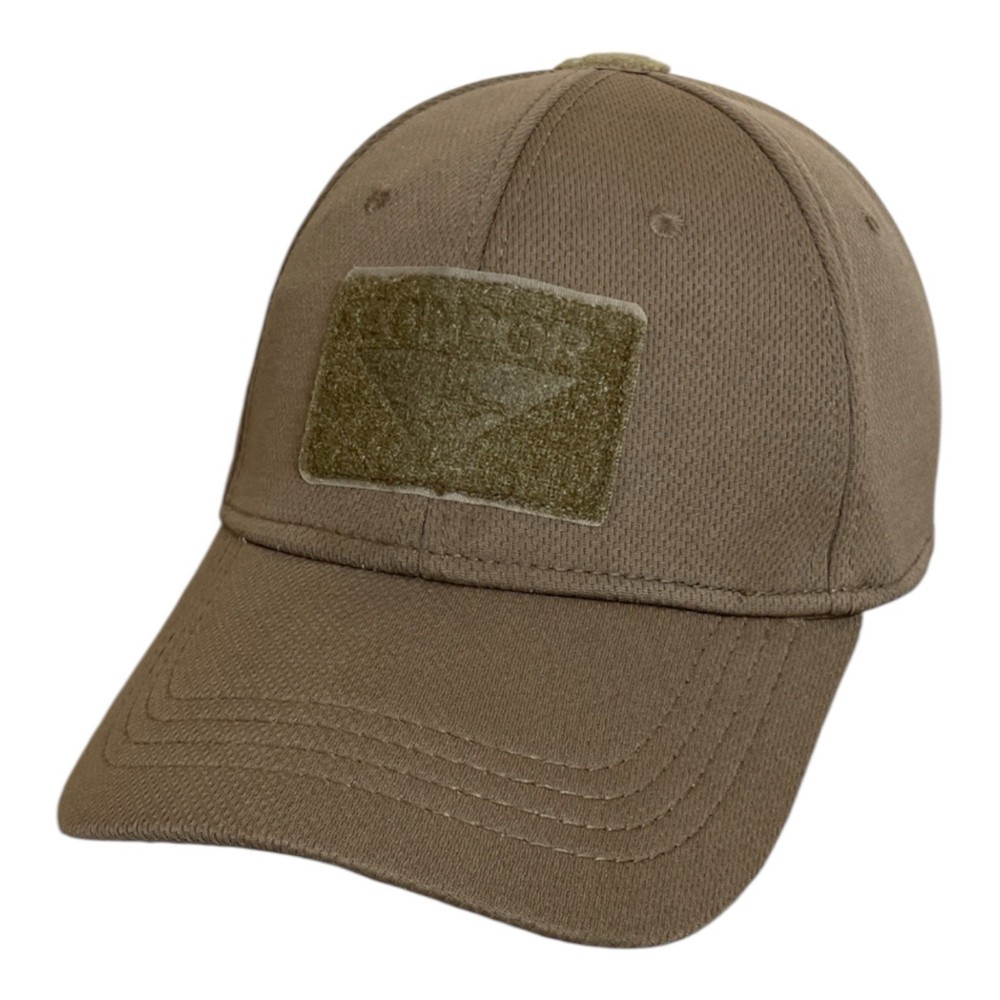 Condor Tactical Hat Cap Tan Large Flex Fit Hook Loop Patch Military Large