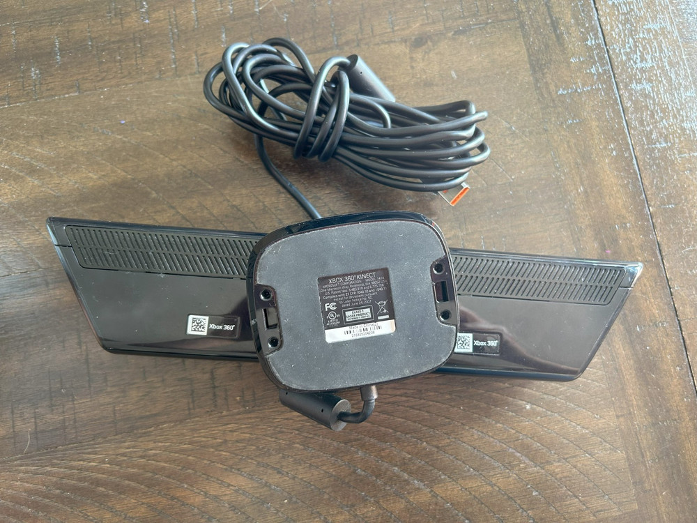 Official Microsoft Xbox 360 Kinect Motion Sensor Bar Untested