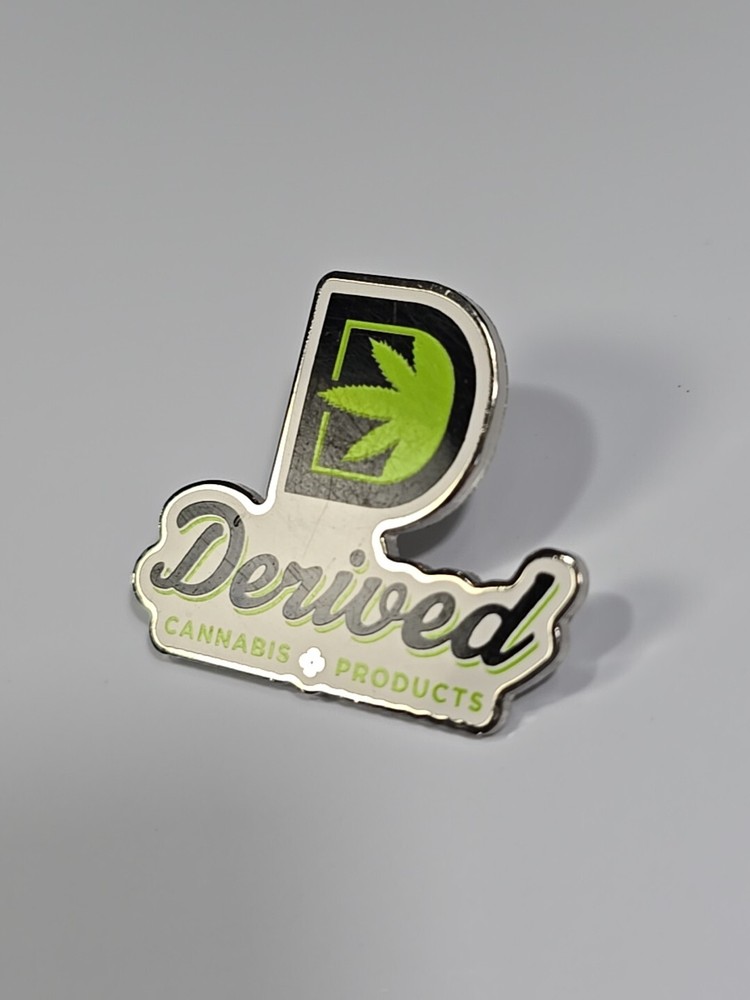 Derived Cannab!s Products Lapel Pin