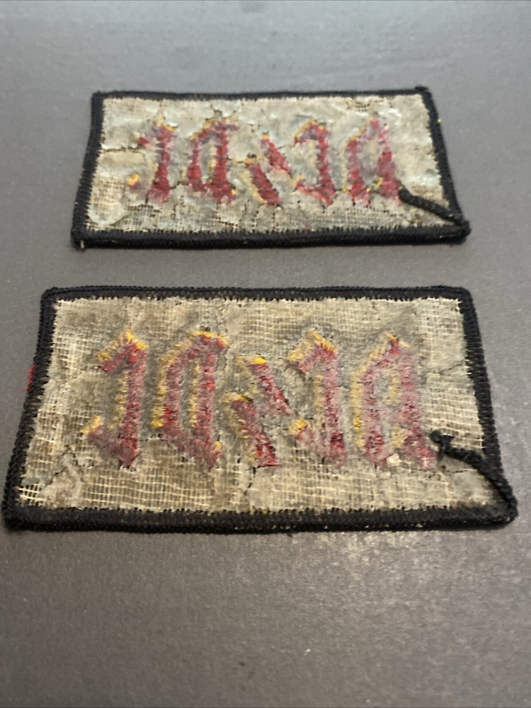 VTG ACDC Rock Band Patches