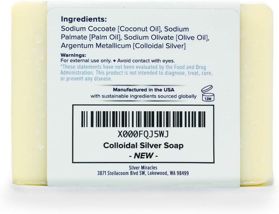 Sier Miracles - Colloidal Sier Soap