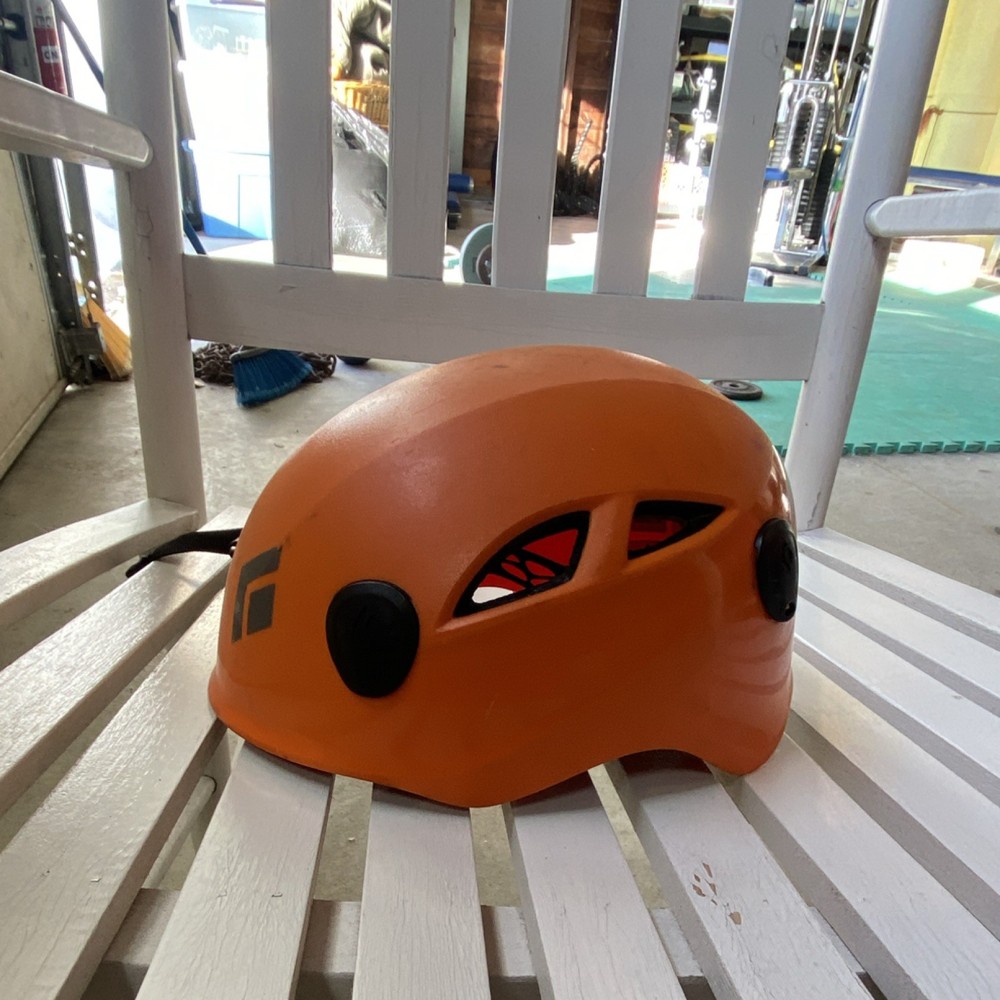 Black Diamond Orange Climbing Helmet