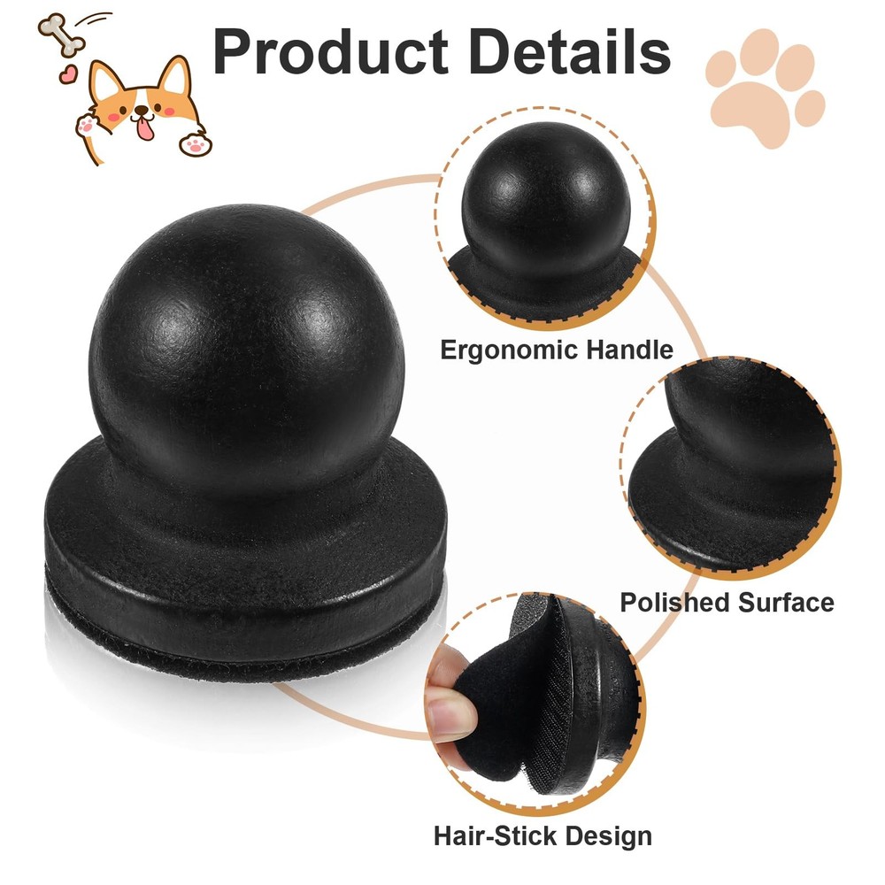 Dog Nail File with 6Pcs Replaceable Filing Disc, Dog Scratch Board for Safe a...