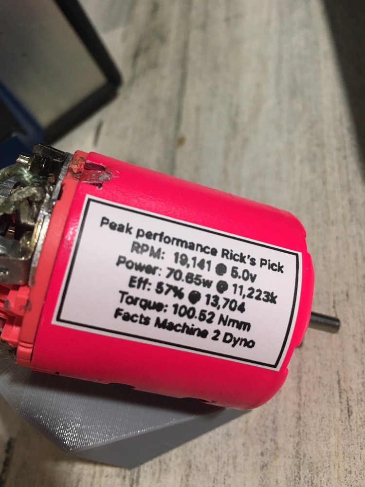 Ricks Pick Peak Performance 27 Turn Motor NORRCA/Japan 95 (Read Description)