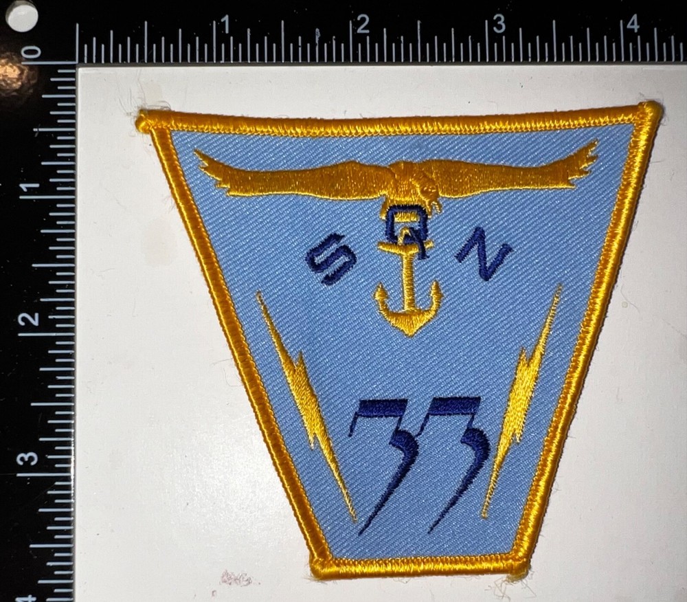 RNAF Royal Naval Air Force 33 Squadron Patch