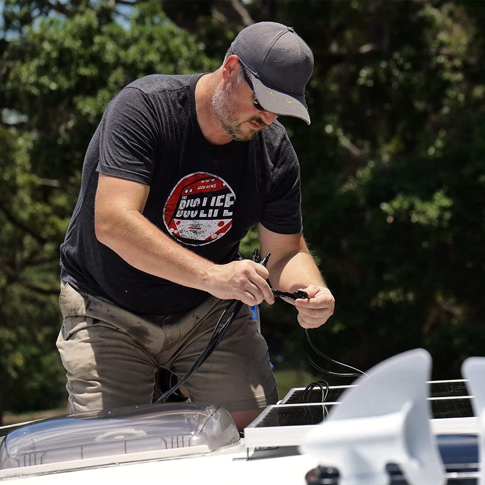 Solar Panel Y / T Branch Cable Connection Waterproof Adapter Connector Extension