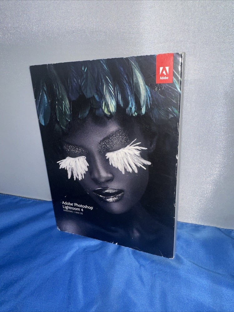Adobe Photoshop Lightroom 4 Software CD w Serial Number (2012)