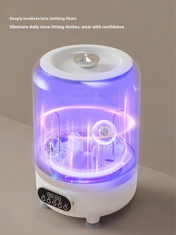 Portable Washing Machine Mini Washer with USB/DC Power & Battery White Compact
