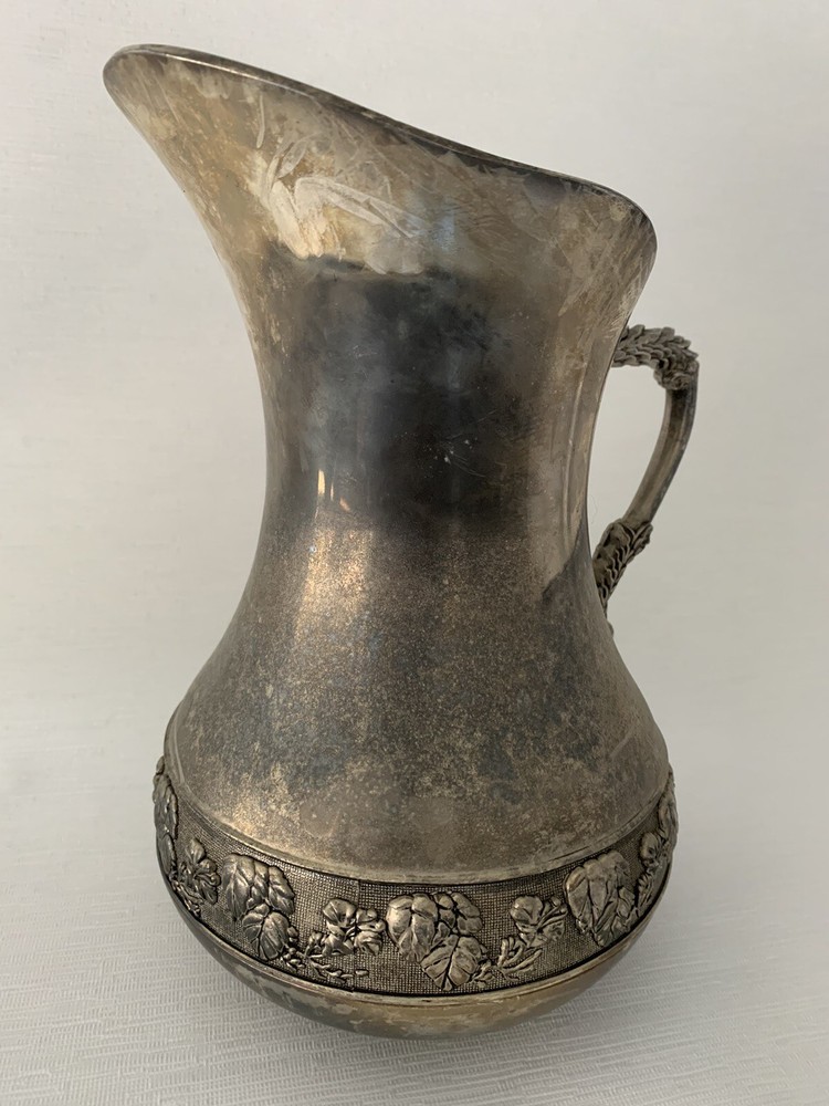 Vintage Vera Lucino Silver Plated Pitcher