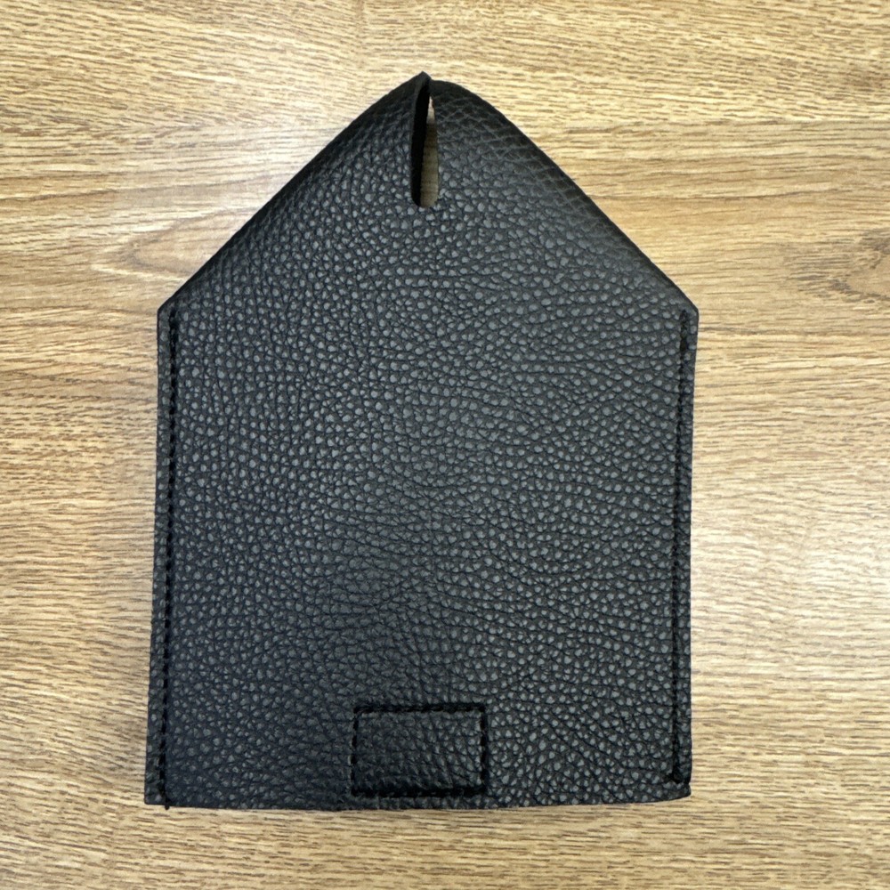 Oletha Square Tissue Box Cover, Tissues Cube Box Holder, Black.