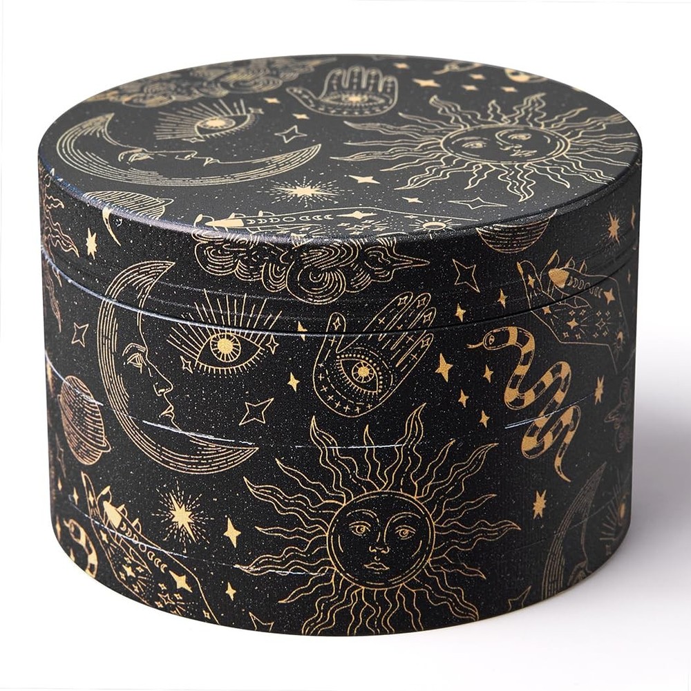 Herb Grinder 2.5" Spice Grinder Tarot Design