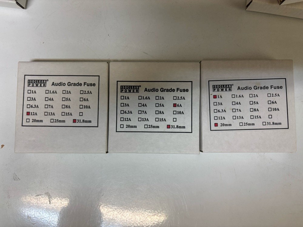 ISOCLEAN POWER Audio Grade Fuses