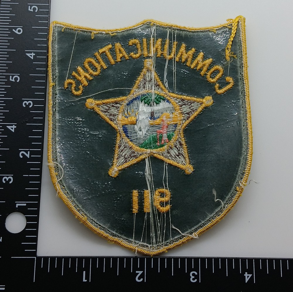 Broward Sheriff Office Communications 911 Patch