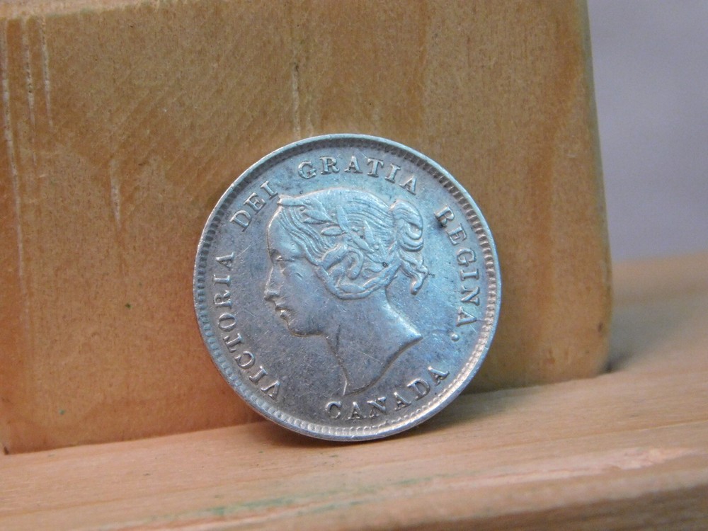Canada 1893 5 cents silver