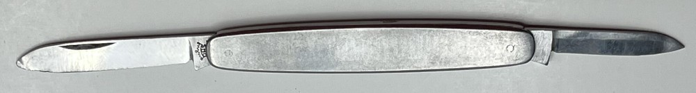 Vintage? Silver Slim Thin 2 Blade Pen Pocket Knife