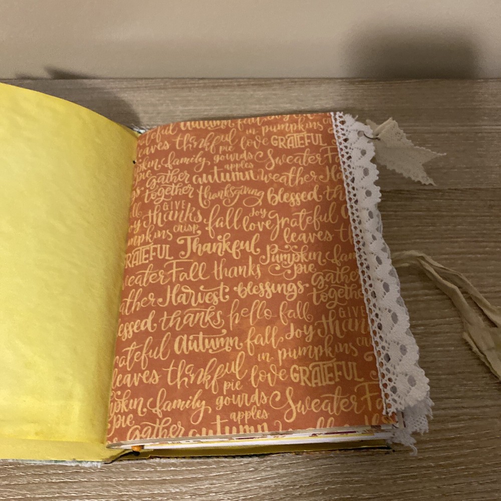 Junk Journal Fall Themed 9.25 X 6