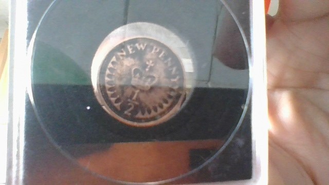 1971 English half Penny ￼