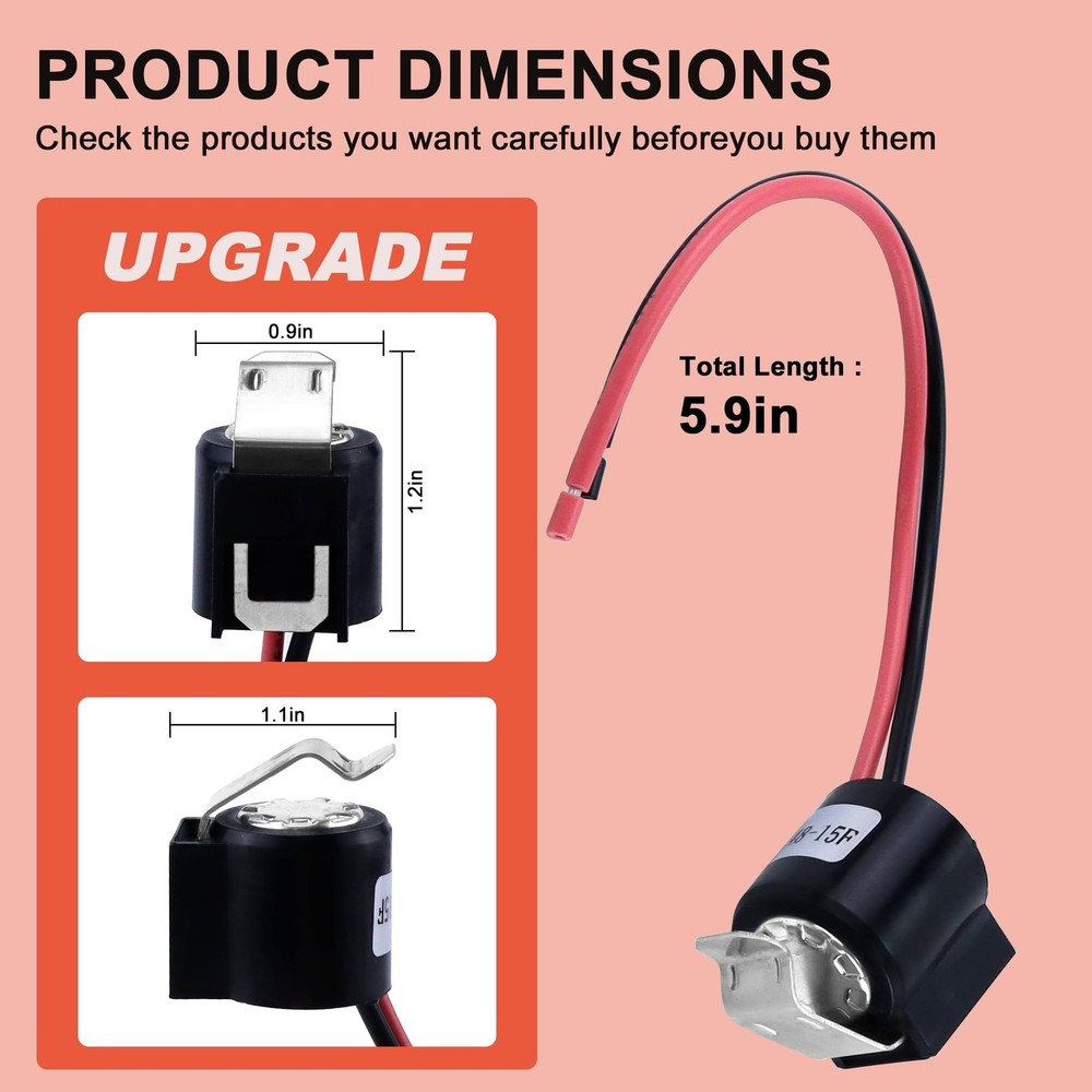Refrigerator Defrost Thermostat Replacement Compatible Models