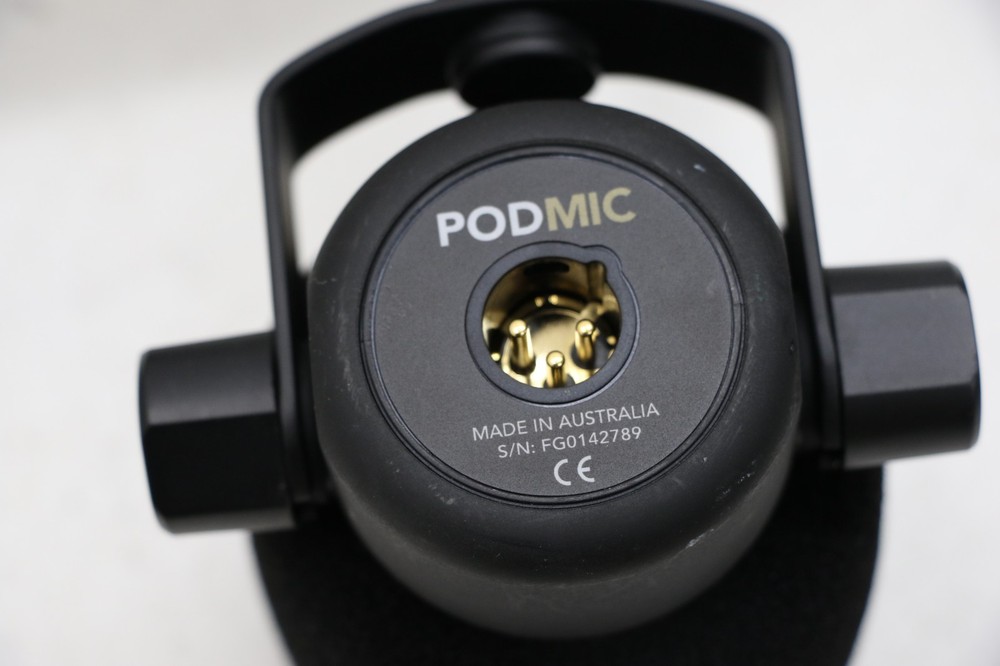 Rode PodMic Cardioid Dynamic Podcast Streaming Microphone