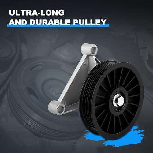 A/C Compressor Bypass Pulley 34207 Durable Replacement for Smooth AC