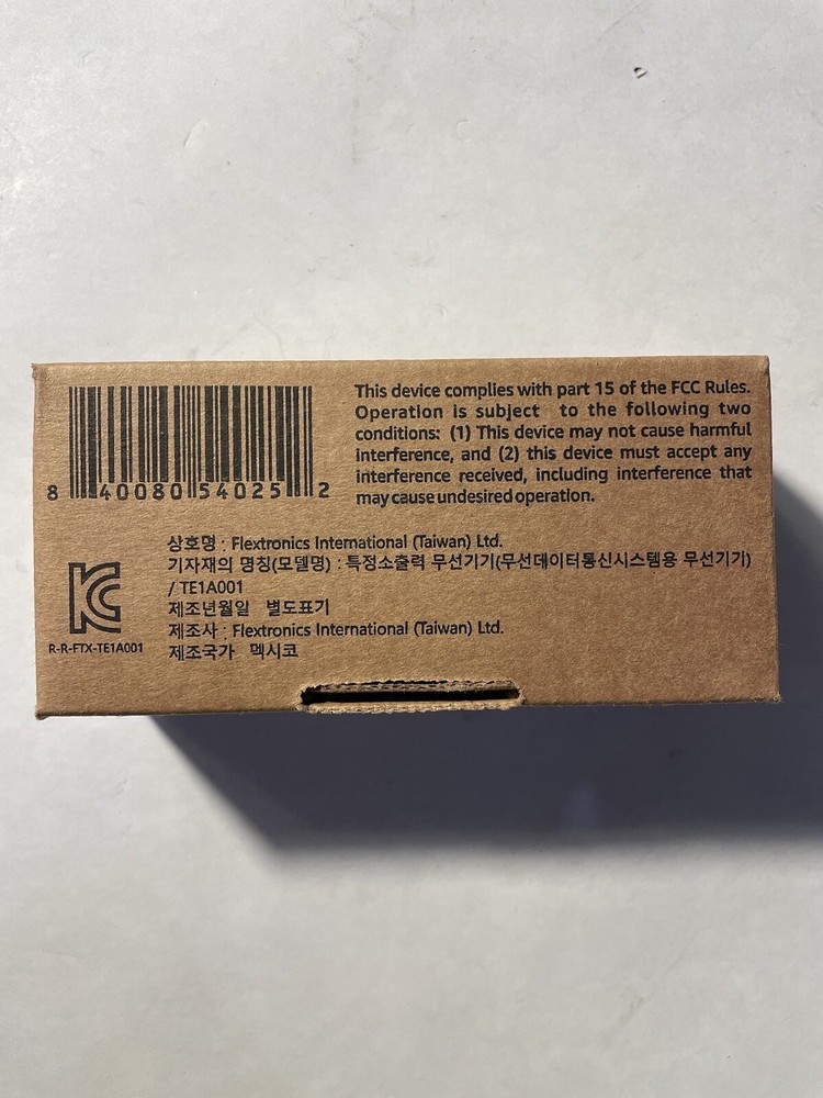 Amazon Monitron Sensor TE1A001 5-Pack AWS Equipment Monitoring