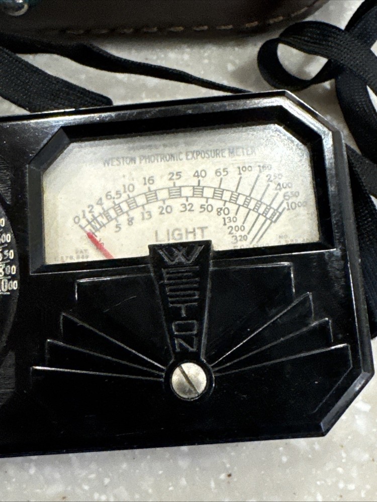 Weston Leicameter Model 650 Light Exposure Meter w/Case