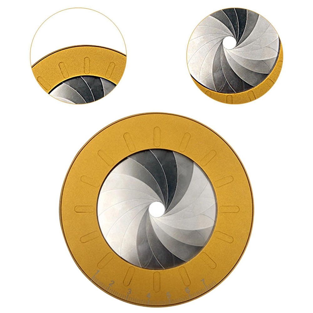 Circle Stencil Tool Template Maker for Geometry, Engineering 12.5cm Diameter