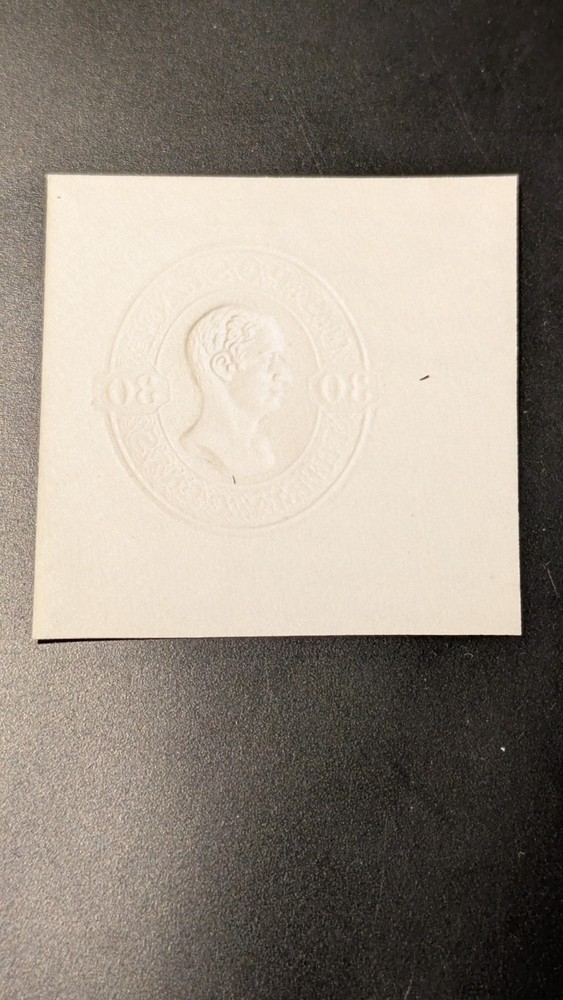 U.S. Stamp #U204 Very Fine Mint Cut Square