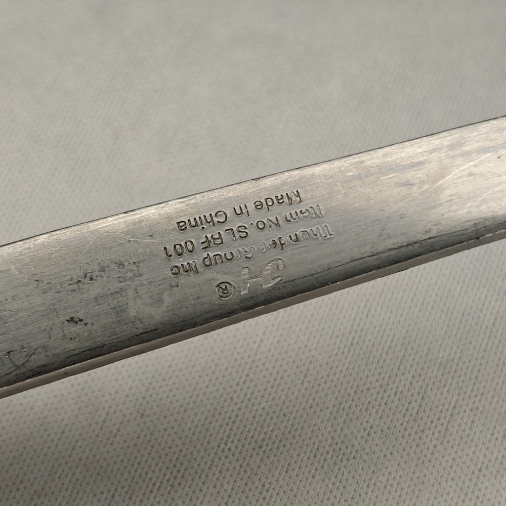 Thunder Group SLRF001 12" Stainless Solid Spoon