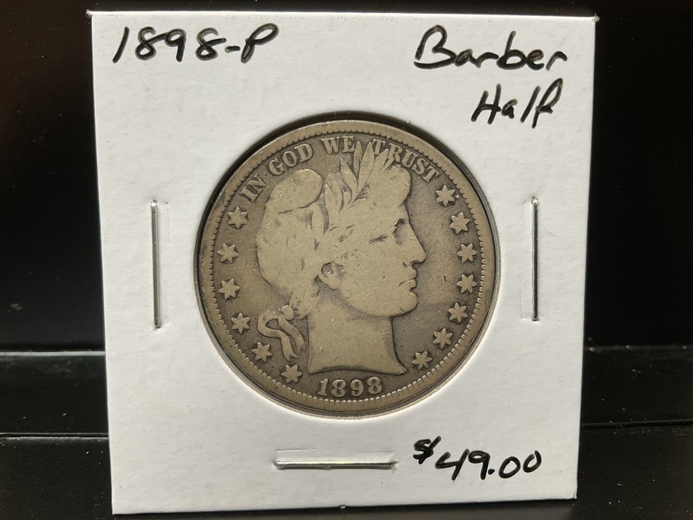 1898-P Barber Half