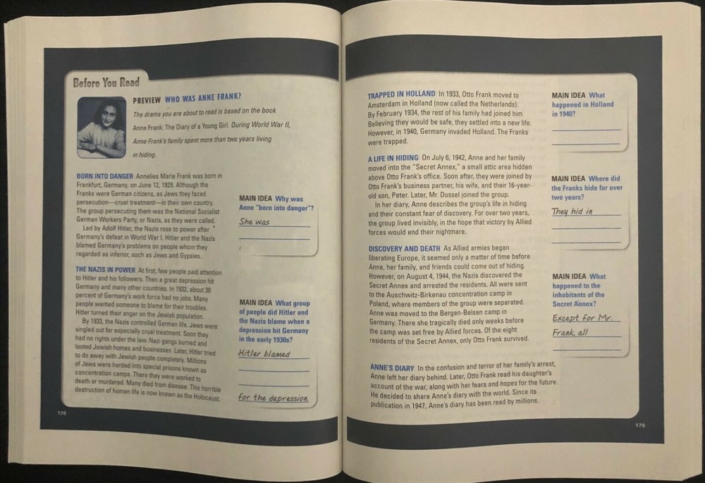 8th Grade - THE INTERACTIVE READER PLUS - The Language of Literature (2003)