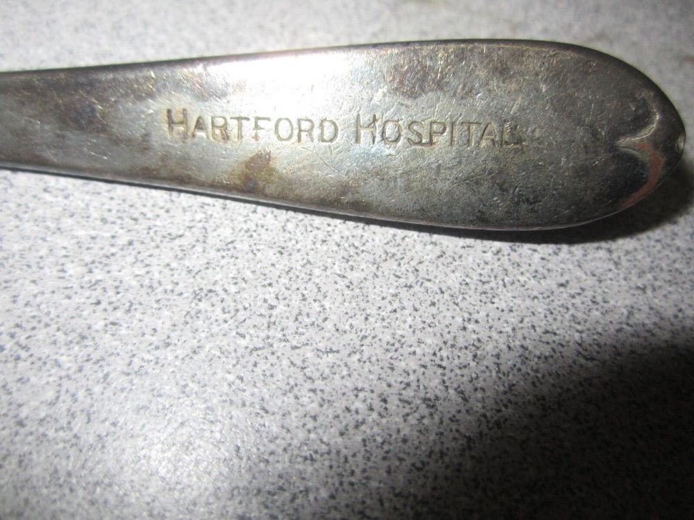 Vintage HARTFORD HOSPITAL Flatware DINNER FORK International Silver CO.