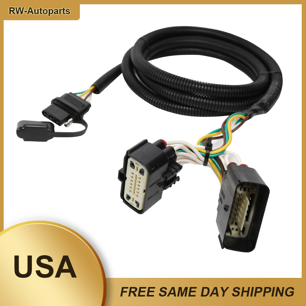 78" Trailer Hitch Wire Harness Custom For Ford Explorer XLT Limited Sport 11-19