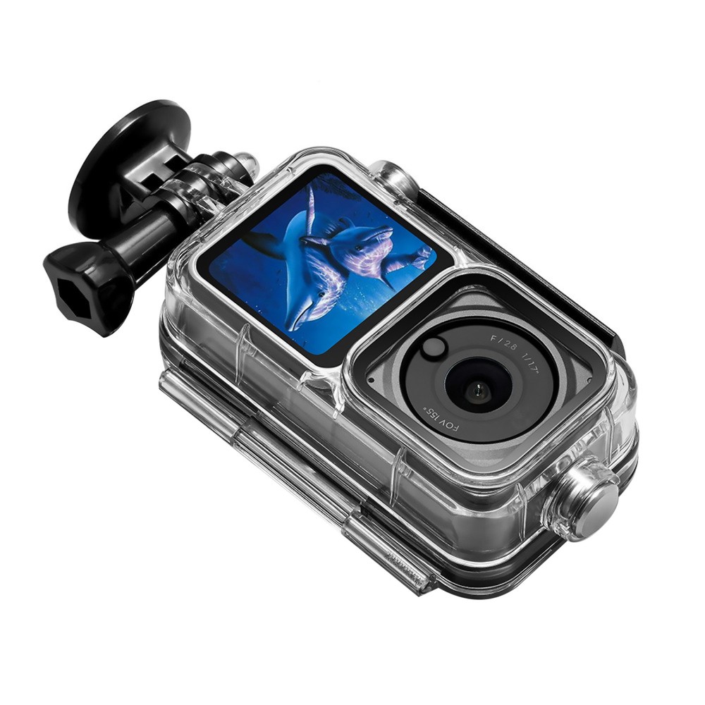 Acrylic 60M Waterproof Surfing Diving Case Camera Housing Shell For DJI Action2