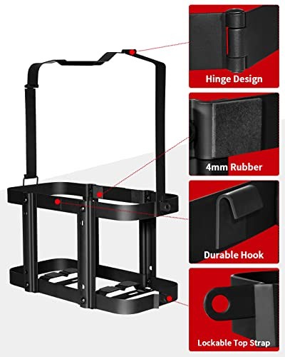 2 Pack Upgrade Jerry Can Mounting Holders, 5 Jerry Can Mount Holder-2 Pack