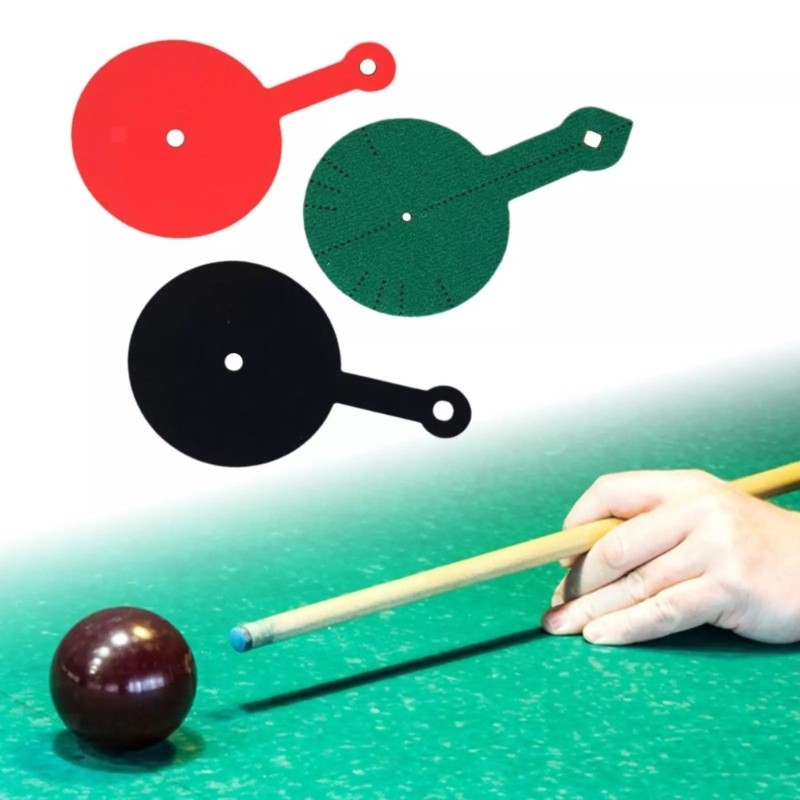 3Pcs Billiard Aim Trainer Mat Billiards Aiming Practice Stickers Training Pad