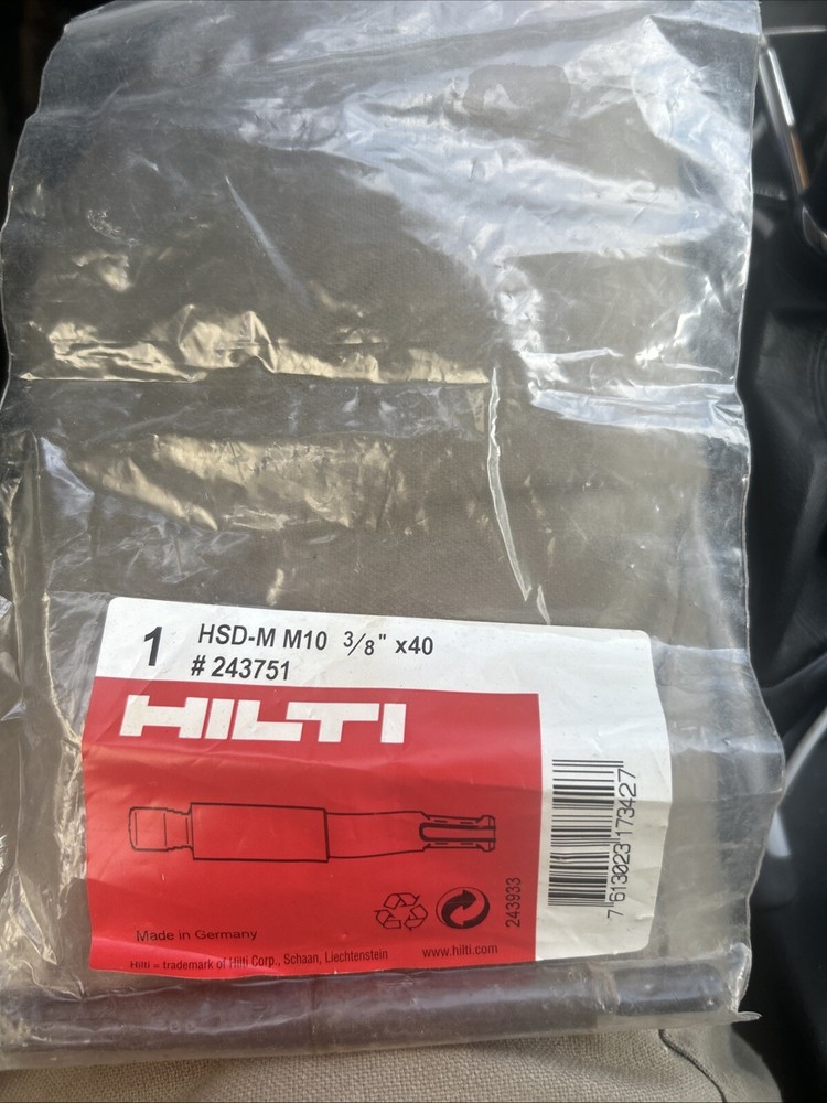 Hilti HSD-M M10 3/8” X 40  #243751